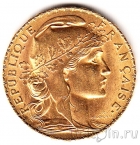 Франция 20 франков 1908
