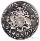 Барбадос 25 центов 1973