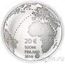 Финляндия 20 евро 2014 Илмари Тапиоваара