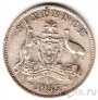 Австралия 6 пенсов 1955