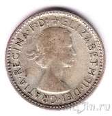 Австралия 6 пенсов 1955