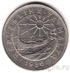 Мальта 50 центов 1986
