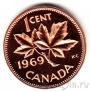 Канада 1 цент 1969