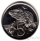 Новая Зеландия 5 центов 1983