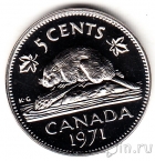 Канада 5 центов 1971