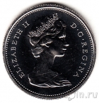 Канада 25 центов 1971