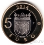 Финляндия 5 евро 2014 Лиса