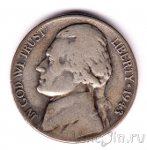 США 5 центов 1943 (Р)