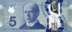 Канада 5 долларов 2013