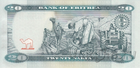 Эритрея 20 накфа 2012
