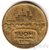 Финляндия 5 марок 1979 Ледокол Урхо