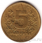 Финляндия 5 марок 1972 Ледокол Варма