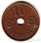 Финляндия 10 пенни 1943