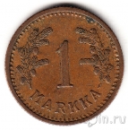 Финляндия 1 марка 1943 (медь)