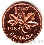 Канада 1 цент 1968