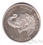 Острова Кука 10 долларов 1990 Слон