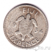 Фиджи 6 пенсов 1934