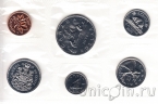 Канада набор 6 монет 1972
