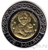 Санта-Изабель 5 долларов 2012