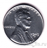 США 1 цент 1943 (D)