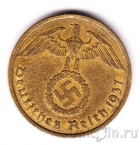 Германия 10 пфеннигов 1937 (A)