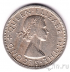 Родезия и Ньясаленд 1/2 кроны 1955