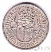 Южная Родезия 1/2 кроны 1947