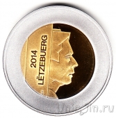 Люксембург 5 евро 2014 Ренет