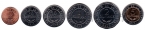 Боливия набор 6 монет 2010-2012