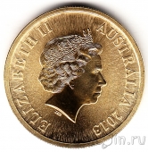 Австралия 1 доллар 2013 Снорклинг