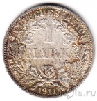 Германская Империя 1 марка 1911 (А)