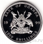 Уганда 1000 шиллингов 1999 Европейская валюта