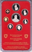 Швейцария набор 8 монет 1994 (Proof)