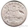 Австралия 6 пенсов 1942 D