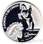 Португалия 1000 эскудо 2000 Всадник (proof)