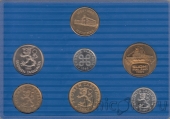 Финляндия набор 6 монет 1989 (В коробке, с жетоном)