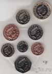 Великобритания набор 8 монет 2012