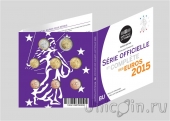 Франция набор евро 2015 в буклете