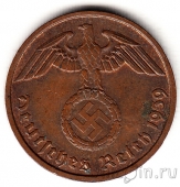 Германия 2 пфеннига 1939 (F)