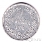Финляндия 1 марка 1874