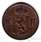 Норвегия 2 оре 1897