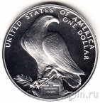 США 1 доллар 1984 Олимпийские игры (proof)
