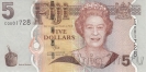 Фиджи 5 долларов 2007-2011