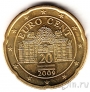 Австрия 20 евроцентов 2009