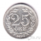 Швеция 25 оре 1897