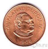 Тонга 2 сенити 1968 Черепаха