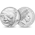 Великобритания 5 фунтов 2015 Уинстон Черчилль