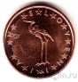 Словения 1 евроцент 2007