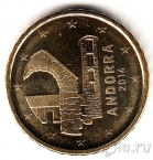 Андорра 10 евроцентов 2014