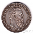 Пруссия 2 марки 1888 Фридрих III